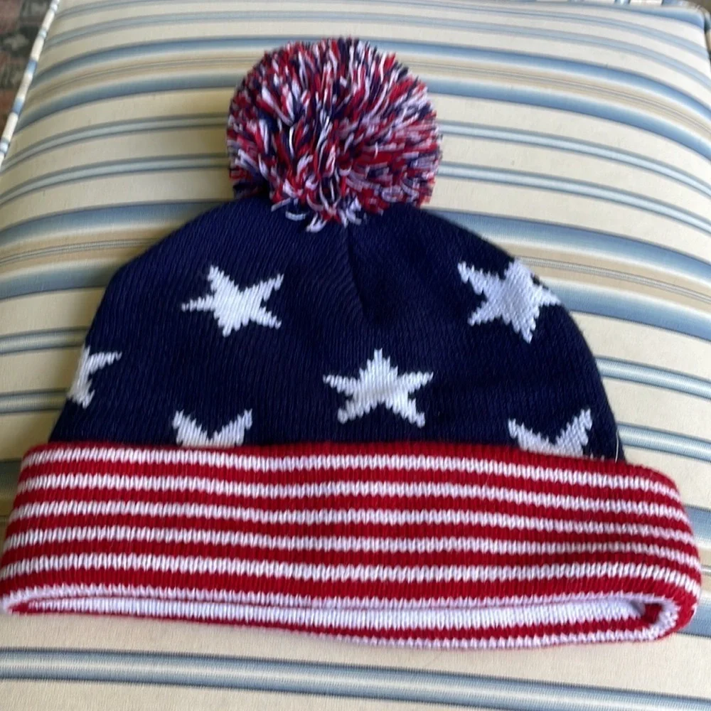 Stars and stripes beanie
